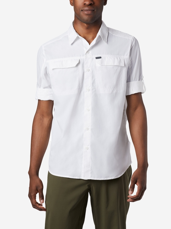 Сорочка з коротким рукавом чоловіча Columbia Silver Ridge™2.0 Long Sleeve Shirt (1839311CLB-100) 1839311CLB-100 фото