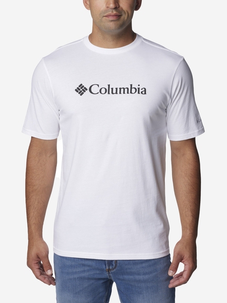 Футболка чоловіча Columbia CSC Basic Logo Short Sleeve (1680051CLB-100) 1680051CLB-100 фото