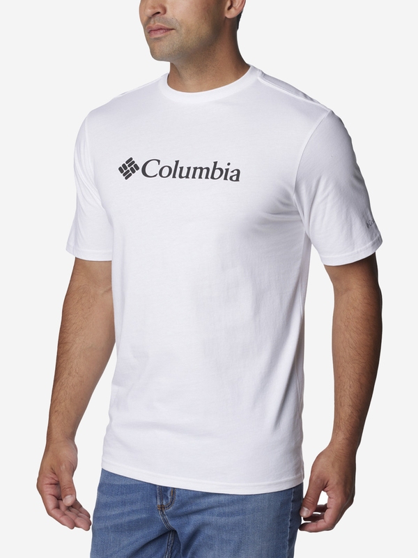 Футболка чоловіча Columbia CSC Basic Logo Short Sleeve (1680051CLB-100) 1680051CLB-100 фото