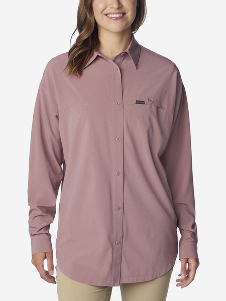 Рубашка с длинным рукавом женская Columbia Boundless Trek™ Layering LS (2073061CLB-609) 2073061CLB-609 фото