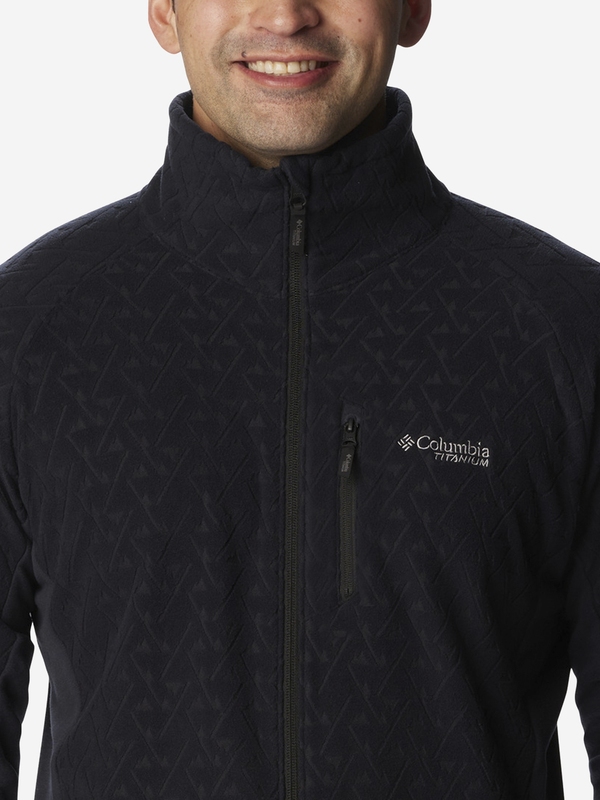 Джемпер флісовий чоловічий Columbia Titan Pass™ 3.0 Full Zip Fleece (2053321CLB-010) 2053321CLB-010 фото