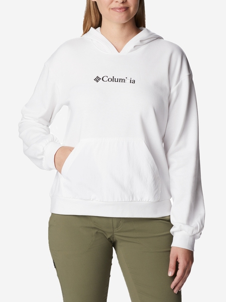 Худі жіноче Columbia Columbia Logo™ III French Terry Hoodie (2032871CLB-100) 2032871CLB фото
