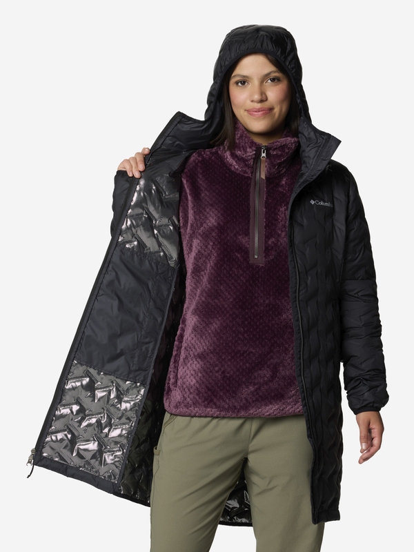 Пуховик жіночий Columbia Delta Ridge™ II Long Down Jacket (2088211CLB-010) 2088211CLB-010 фото