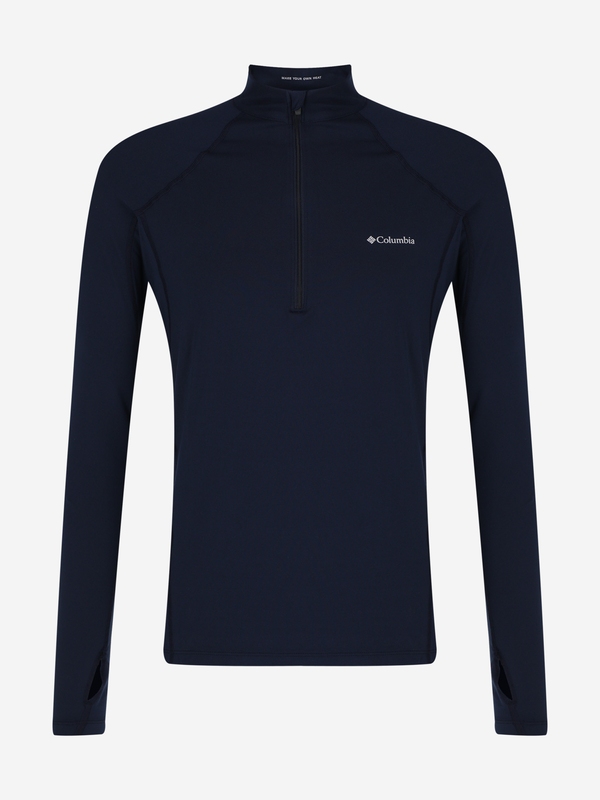 Термобелье верх мужское Columbia Midweight Stretch Long Sleeve Half Zip (1638571CLB-464) 1638571CLB-464 фото