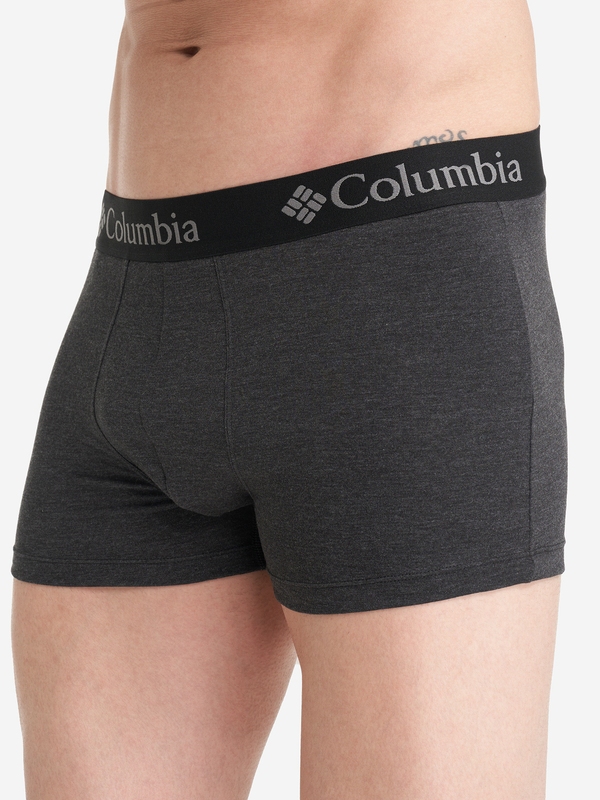 Трусы мужские Columbia Performance Cotton Stretch Melange, 2 штуки (CPCB02CLB-BLK) CPCB02CLB-BLK фото