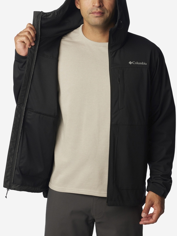 Куртка мембранна чоловіча Columbia Black Mesa Hooded Softshell (2071331CLB-010) 2071331CLB-010 фото