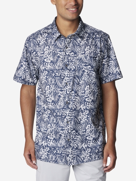 Сорочка з коротким рукавом чоловіча Columbia Super Slack Tide™ Camp Shirt (1653761CLB-403) 1653761CLB-403 фото