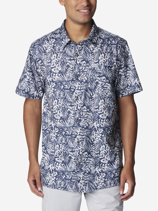 Рубашка с коротким рукавом мужская Columbia Super Slack Tide™ Camp Shirt (1653761CLB-403) 1653761CLB-403 фото