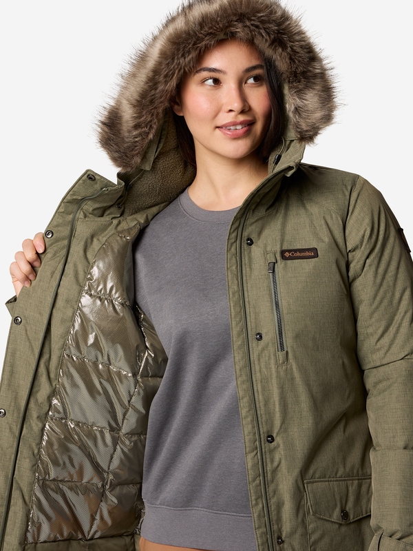 Куртка утеплена жіноча Columbia Suttle Mountain™ Long Insulated Jacket (1799751CLB-397) 1799751CLB-397 фото