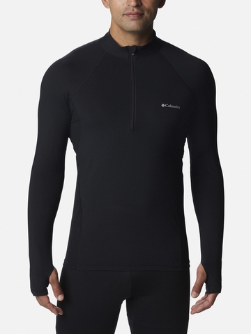 Термобілизна верх чоловіча Columbia Midweight Stretch Long Sleeve Half Zip (1638571CLB-011) 1638571CLB-011 фото