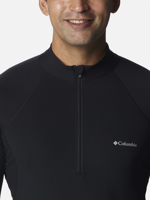 Термобілизна верх чоловіча Columbia Midweight Stretch Long Sleeve Half Zip (1638571CLB-011) 1638571CLB-011 фото