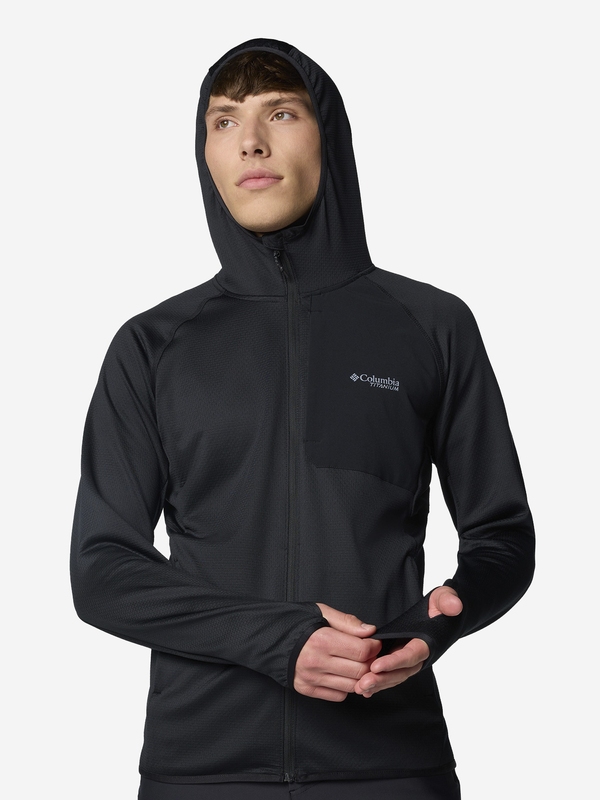 Толстовка мужская Columbia Triple Canyon™ Grid Fleece Hooded FZ II (2094971CLB-010) 2094971CLB-010 фото