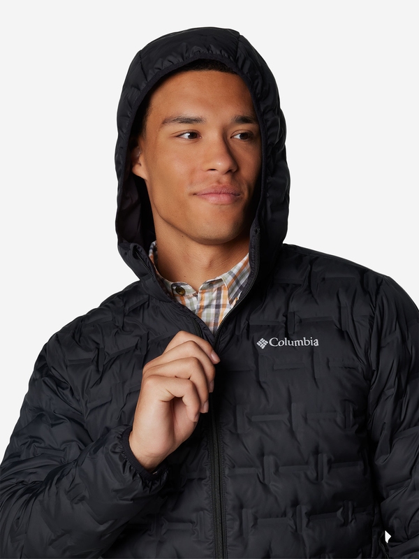 Пуховик чоловічий Columbia Delta Ridge™ II Down Hooded Jacket (2086221CLB-010) 2086221CLB-010 фото