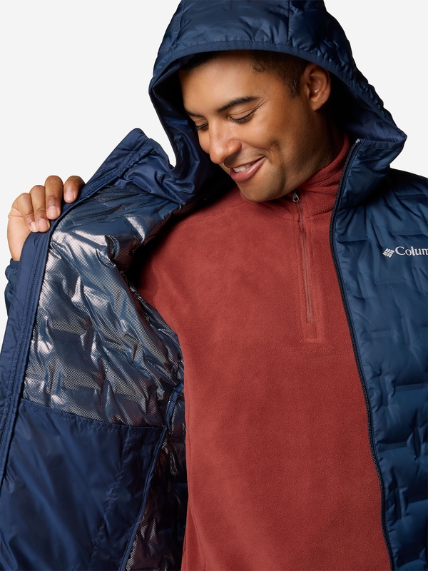 Пуховик чоловічий Columbia Delta Ridge™ II Down Hooded Jacket (2086221CLB-464) 2086221CLB-464 фото