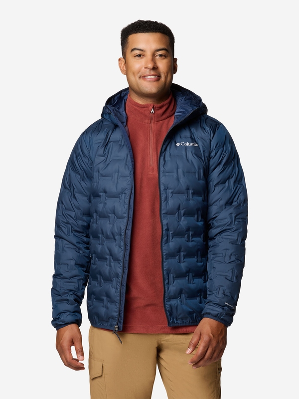 Пуховик чоловічий Columbia Delta Ridge™ II Down Hooded Jacket (2086221CLB-464) 2086221CLB-464 фото