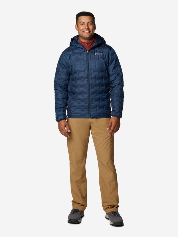 Пуховик чоловічий Columbia Delta Ridge™ II Down Hooded Jacket (2086221CLB-464) 2086221CLB-464 фото