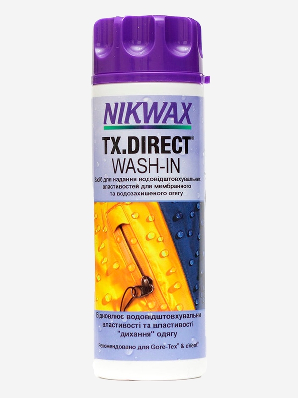 Просочення для мембран Nikwax TX. Direct Wash-Іn 300 мл 251P12 ZUKRN07-. фото